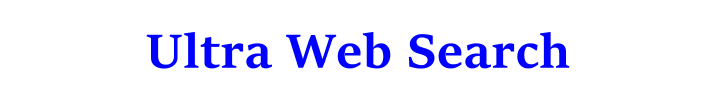Ultra Web Search